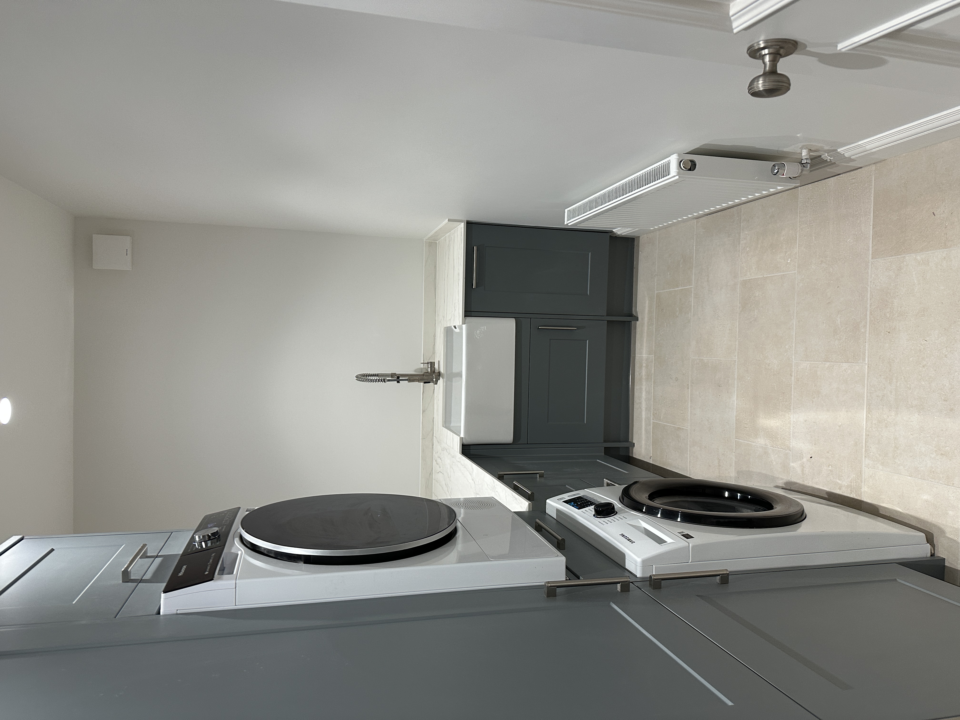 Full basement renovation following severe flood damage